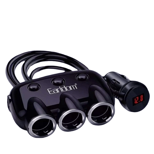 Earldom ES - CS1 Car Socket Charger , Splitter, 2xUSB (F) , 3×12/24V - Saif Al Najmi KwCar ChargersEarldomSaif Al Najmi KwCS1CS1Earldom ES - CS1 Car Socket Charger , Splitter, 2xUSB (F) , 3×12/24V - Saif Al Najmi Kw